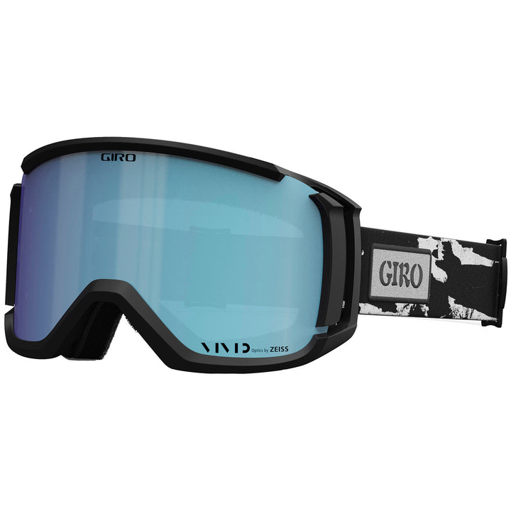 Giro Revolt Goggles Black & White Stained/Vivid Royal+Clear