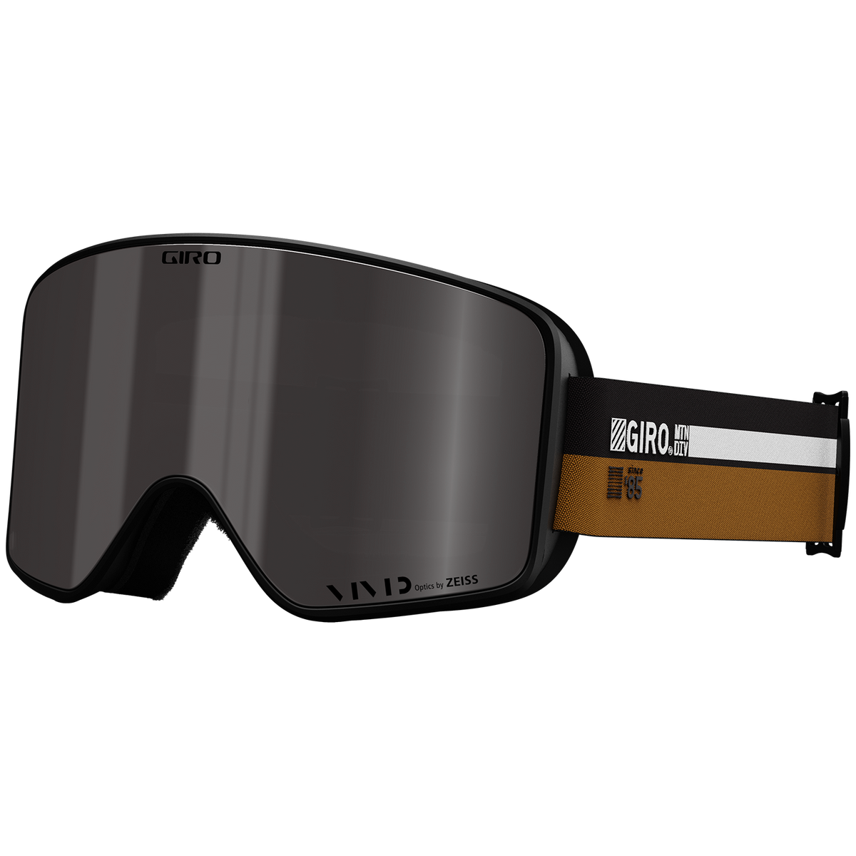 Giro Method Low Bridge Fit Goggles Camp Tan Cassette/Vivid Smoke+Vivid Infared