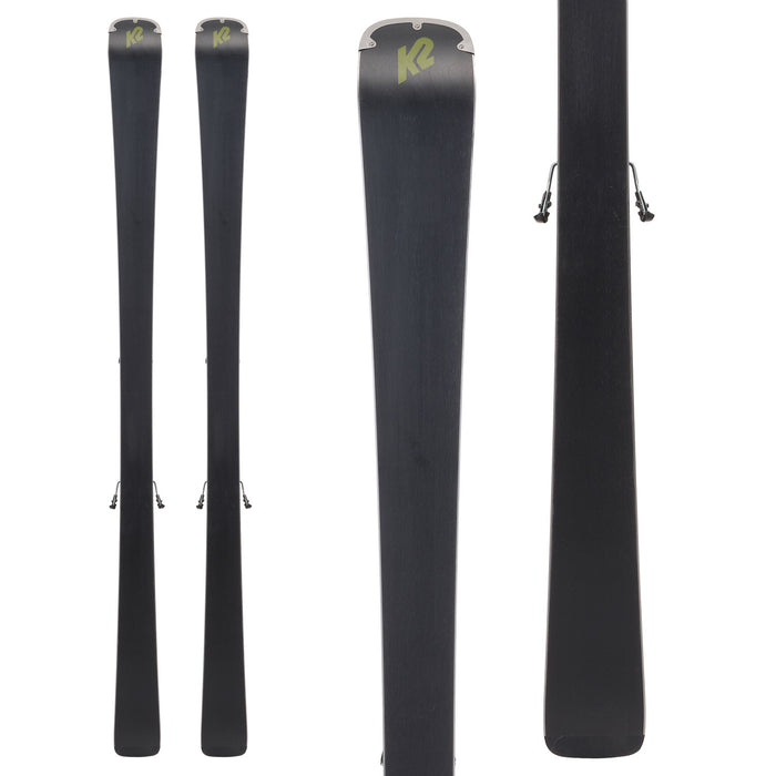 K2 Disruption 76 Skis + Quikclik 10 Bindings 2024