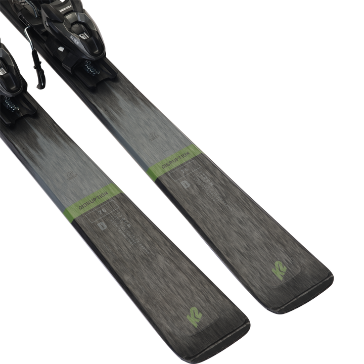 K2 Disruption 76 Skis + Quikclik 10 Bindings 2024