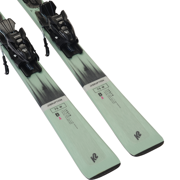 K2 Disruption 75 Skis + Quikclik 10 Bindings - Women's 2024