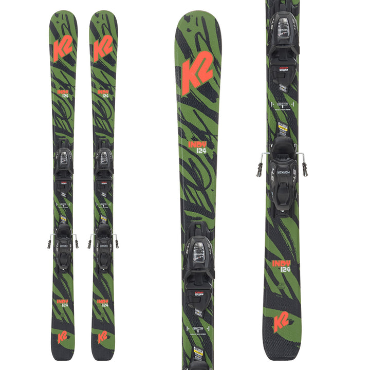 K2 Indy Skis + FDT 4.5 Bindings - Kids' 2024