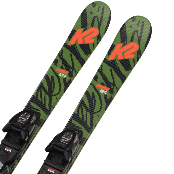 K2 Indy Skis + FDT 4.5 Bindings - Kids' 2024