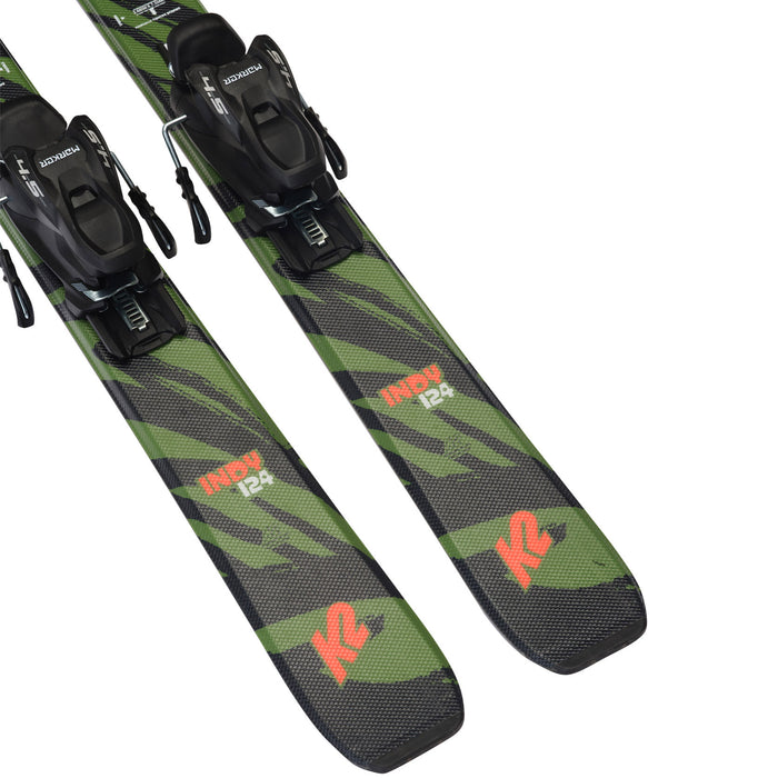 K2 Indy Skis + FDT 4.5 Bindings - Kids' 2024