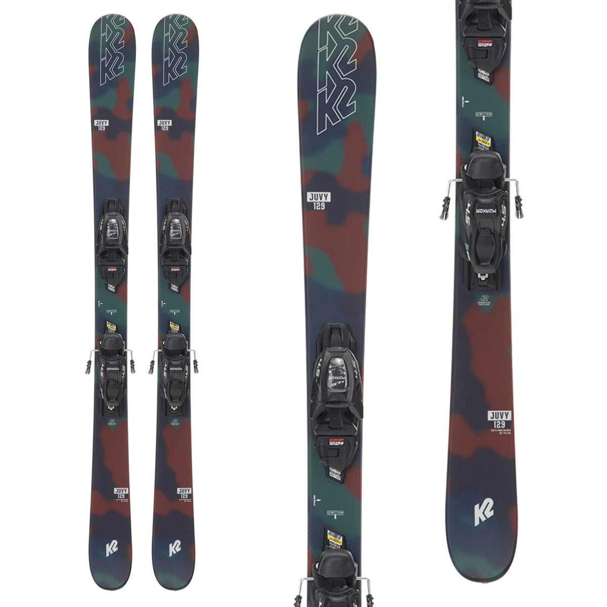K2 Juvy Skis + FDT 4.5 Bindings - Kids' 2024