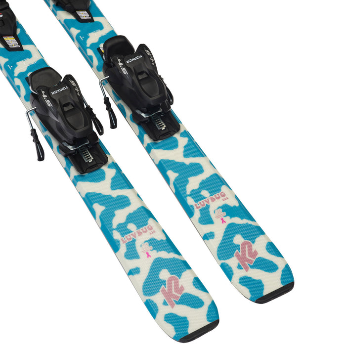 K2 Luv Bug Skis + FDT 4.5 Bindings - Kids' 2024