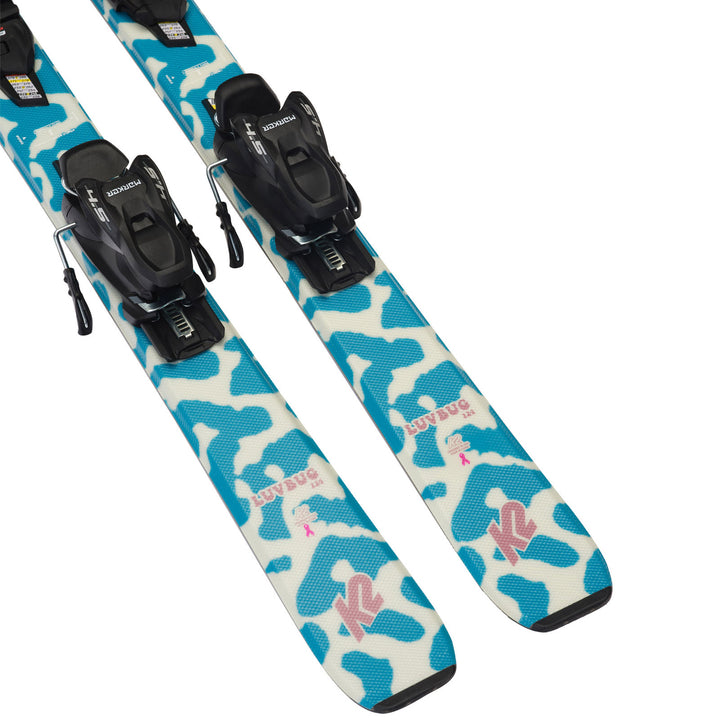 K2 Luv Bug Skis + FDT 4.5 Bindings - Kids' 2024