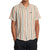 RVCA Satellite Stripe Short-Sleeve Shirt - Men's Khaki