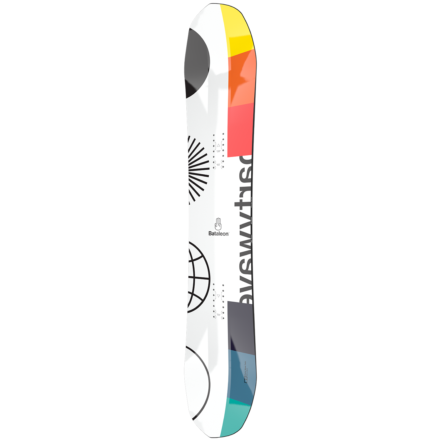 Bataleon Party Wave Twin Snowboard 2024 – evo