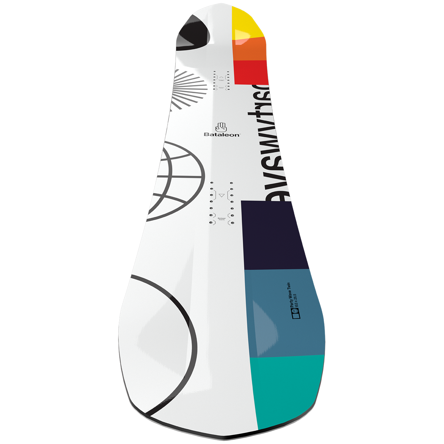 Bataleon Party Wave Twin Snowboard 2024 – evo