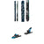 Atomic Bent 100 Skis + Salomon S/Lab Shift MNC 13 Alpine Touring Ski Bindings 2024