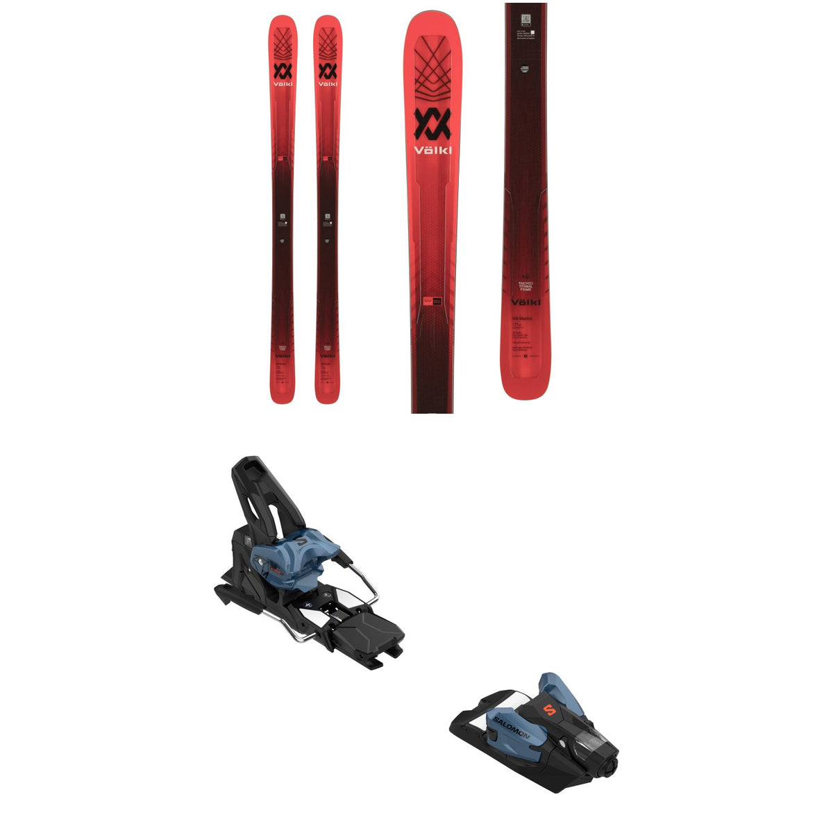 Völkl M6 Mantra Skis + Salomon Strive 14 GW Ski Bindings 2024