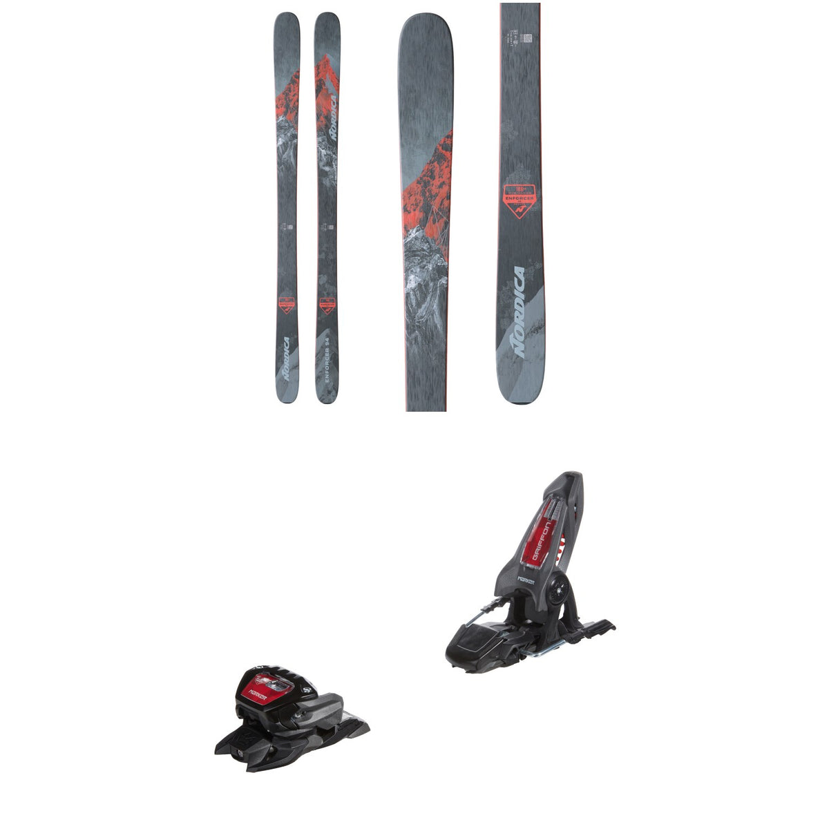 Nordica Enforcer 94 Skis + Marker Griffon 13 ID Ski Bindings 2024