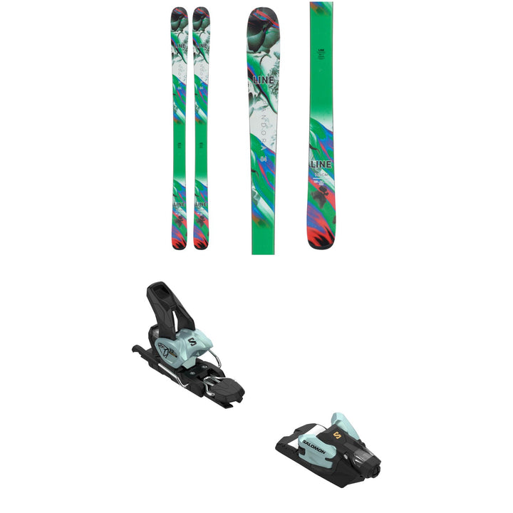 Line Skis Pandora 84 Skis - Women's + Salomon Strive 12 GW Ski Bindings 2024