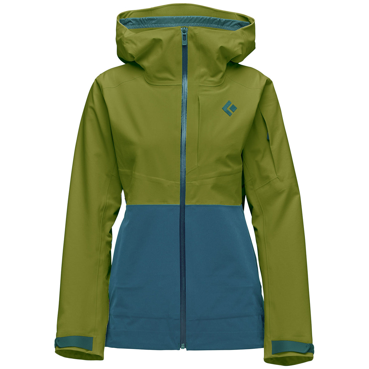 Black Diamond Recon Stretch Ski Shell Jacket - Women's Crag Green/Creek Blue