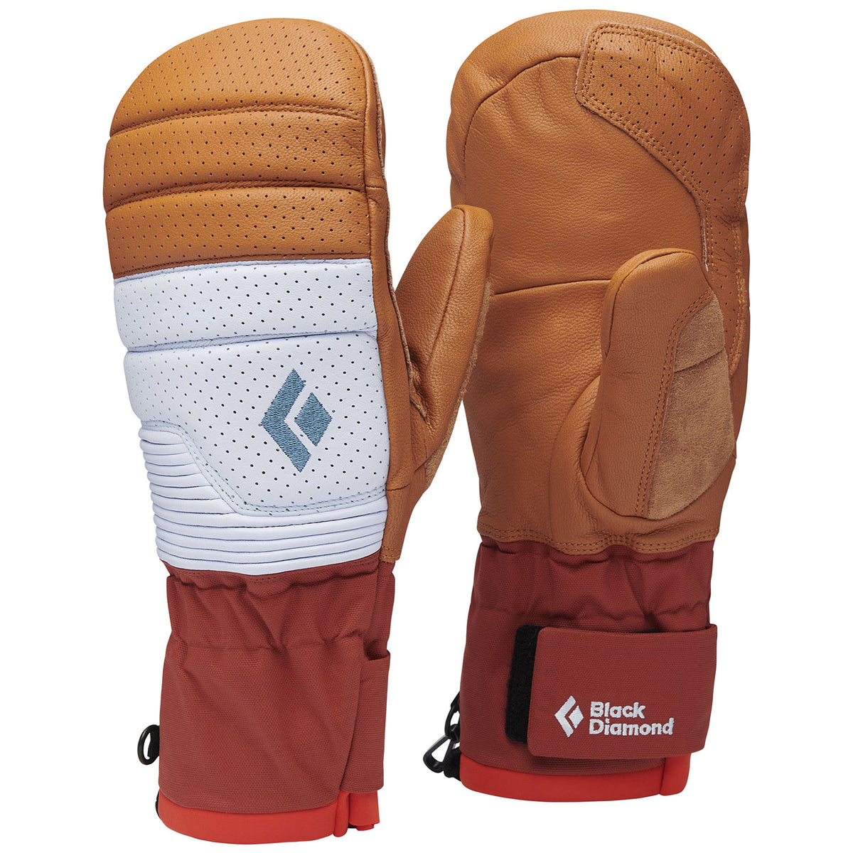 Black Diamond Progression Mittens - Women's Henna/Belay Blue