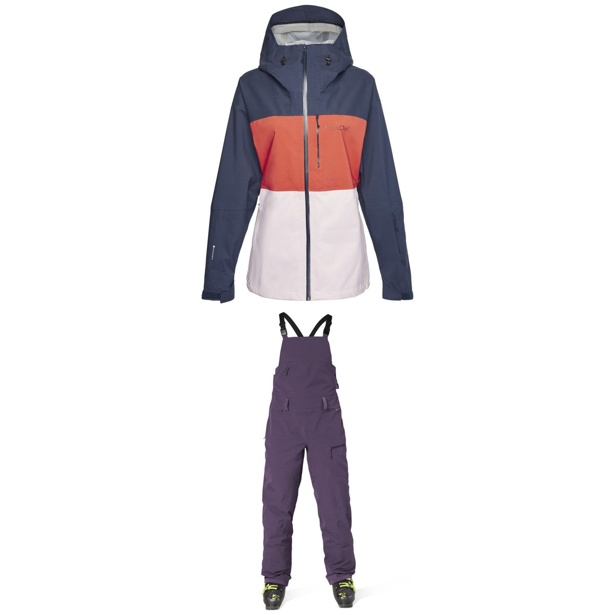 Flylow Lucy Jacket - Women's + Flylow Kimberly Bibs - Women's 2022