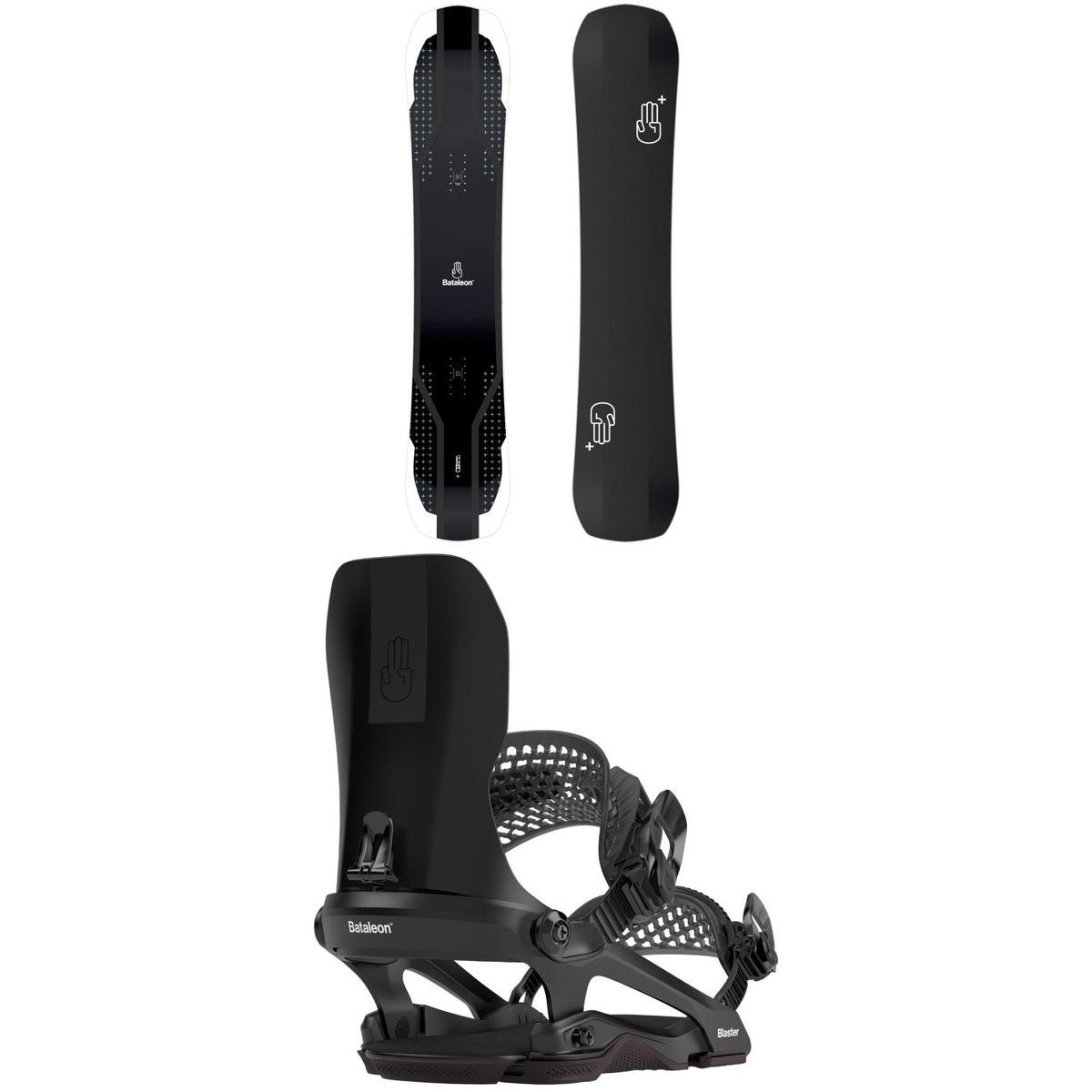 Bataleon Goliath + Snowboard + Blaster FullWrap Snowboard Bindings 2024