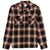 Rhythm Plaid Long Sleeve Flannel - Men's Rust