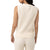 Rhythm Shell Beach Sweater Vest - Women's Oatmeal