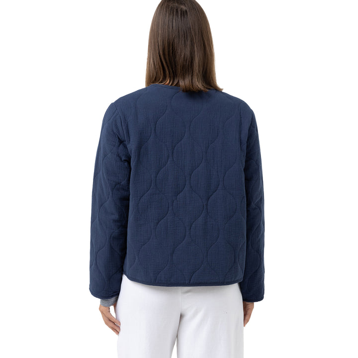 Rhythm Montauk Quilted Jacket - Women's Navy