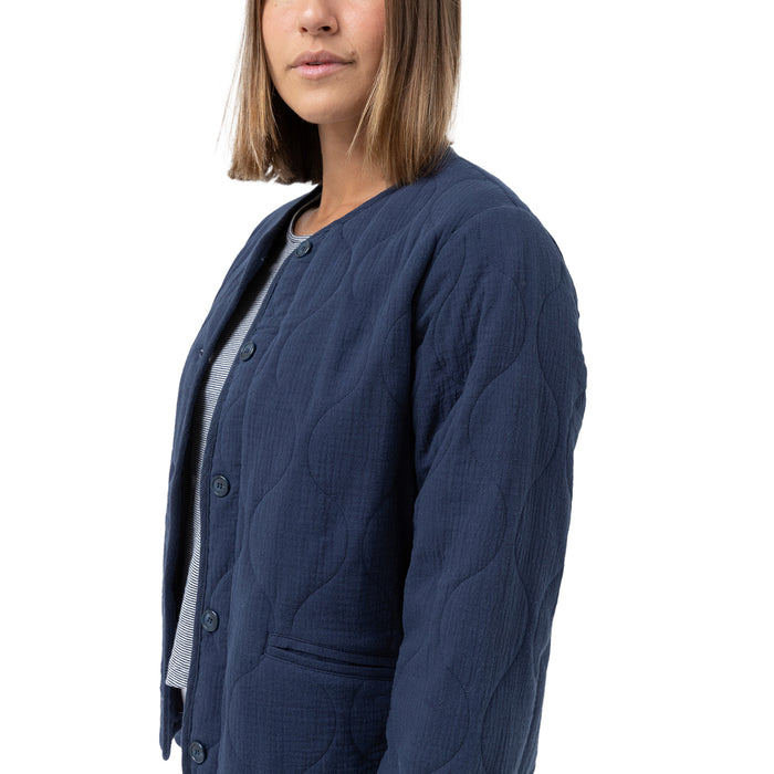 Rhythm Montauk Quilted Jacket - Women's Navy