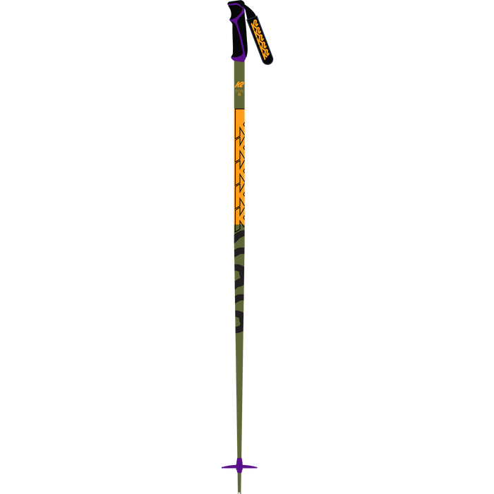 K2 Freeride 18 Ski Poles 2024 Green