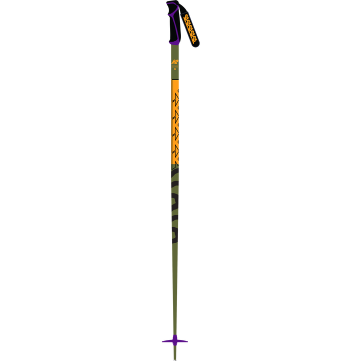 K2 Freeride 18 Ski Poles 2024 Green