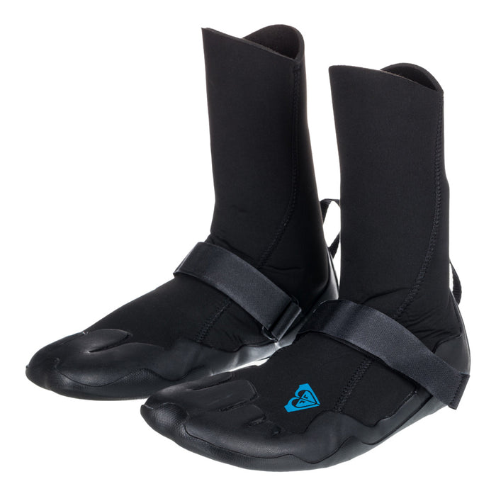 Roxy 3.0 Swell Series Round Toe Wetsuit Boots - Women's True Black