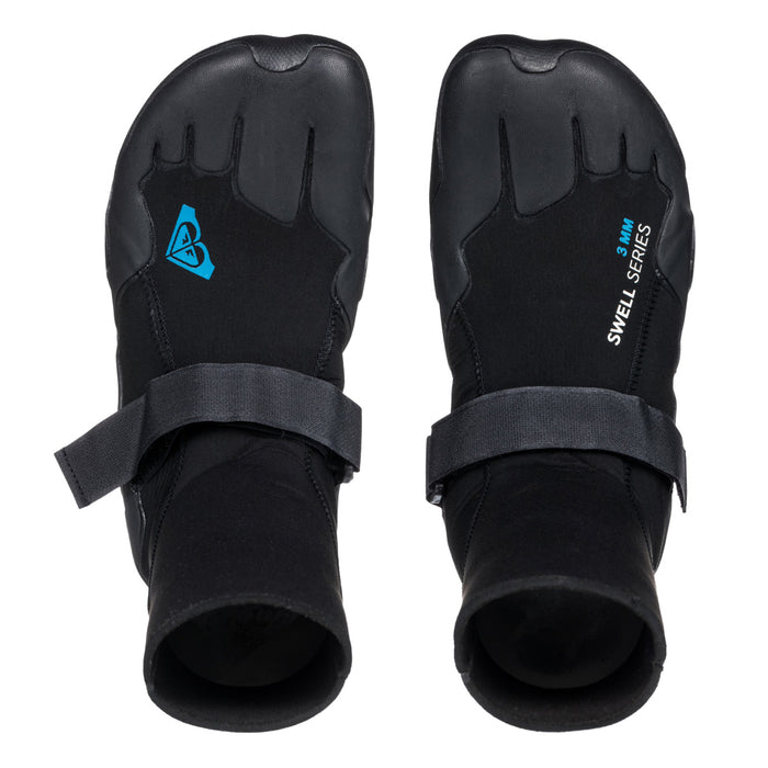 Roxy 3.0 Swell Series Round Toe Wetsuit Boots - Women's True Black