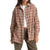 Rhythm Flannel Oversized Shirt - Women's Orange