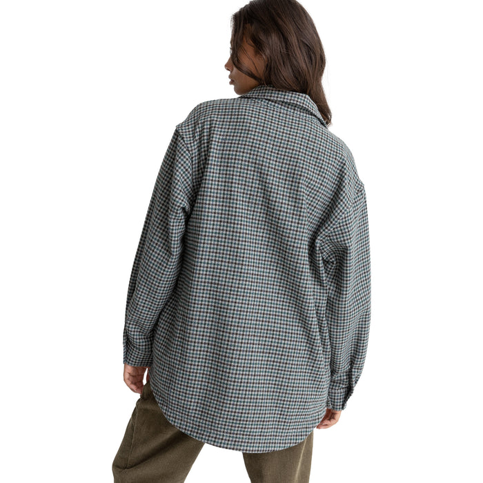 Rhythm Evergreen Shacket - Women's Sea Green