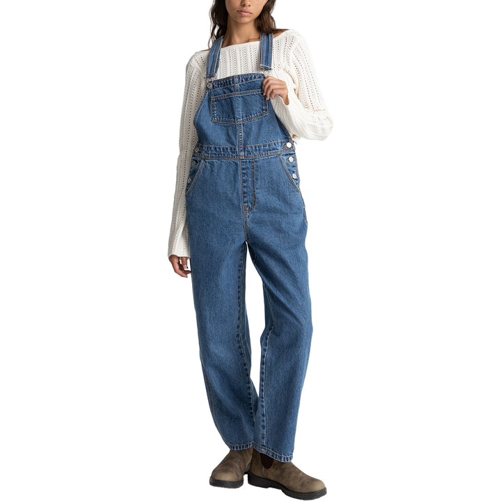 Rhythm Denim Overalls - Women's Blue