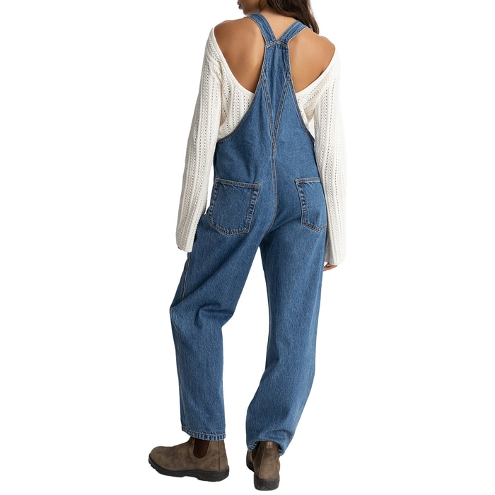 Rhythm Denim Overalls - Women's Blue