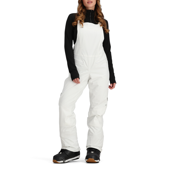 Obermeyer Bliss Bib Short Pants - Women's White