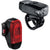 Lezyne KTV Drive / KTV Drive+ Bike Light Set Black