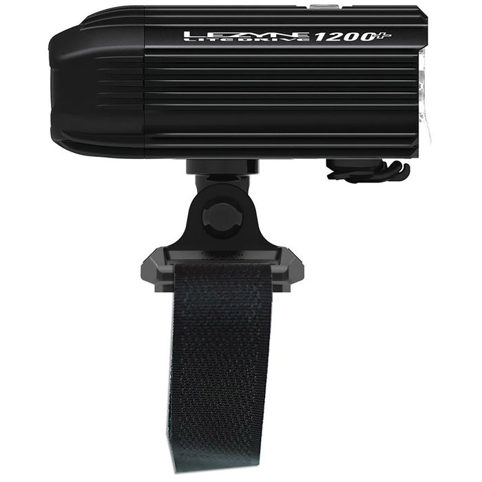 Lezyne Helmet Lite Drive 1200+ Front Bike Light Satin Black