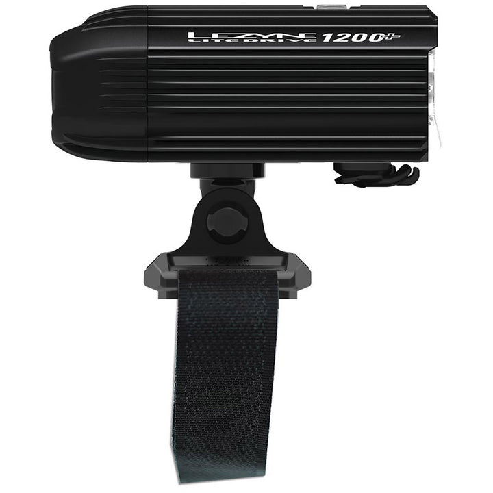 Lezyne Helmet Lite Drive 1200+ Front Bike Light Satin Black
