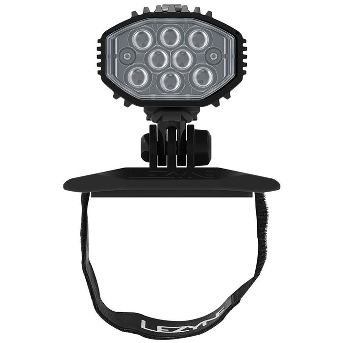 Lezyne Helmet Lite Drive 1200+ Front Bike Light Satin Black