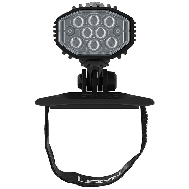 Lezyne Helmet Lite Drive 1200+ Front Bike Light Satin Black