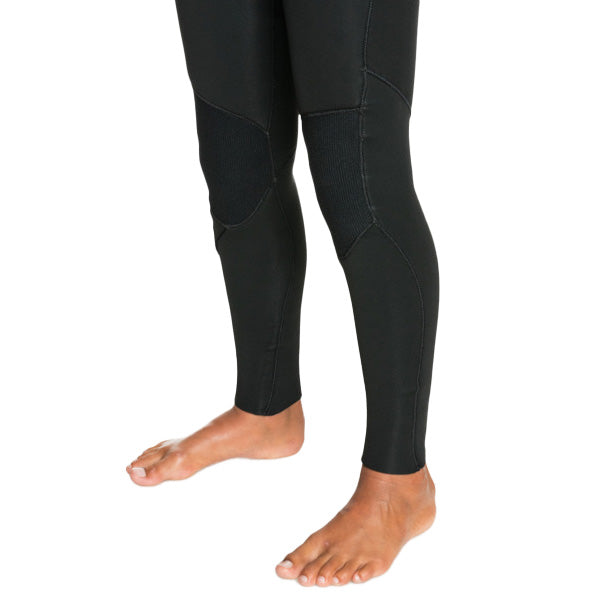 Quiksilver 4/3 Everyday Sessions Chest Zip Hooded Wetsuit - Boys' Black