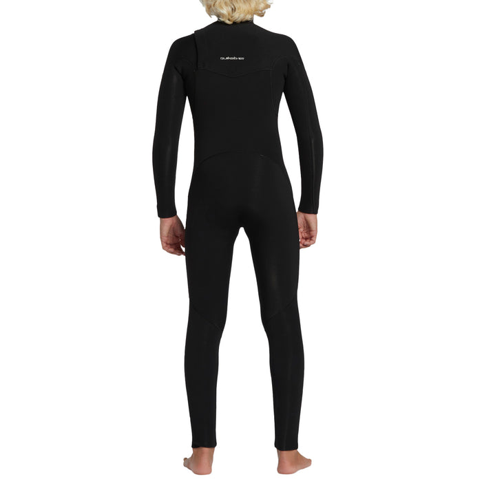 Quiksilver 4/3 Prologue Back Zip GBS Wetsuit - Boys' Black