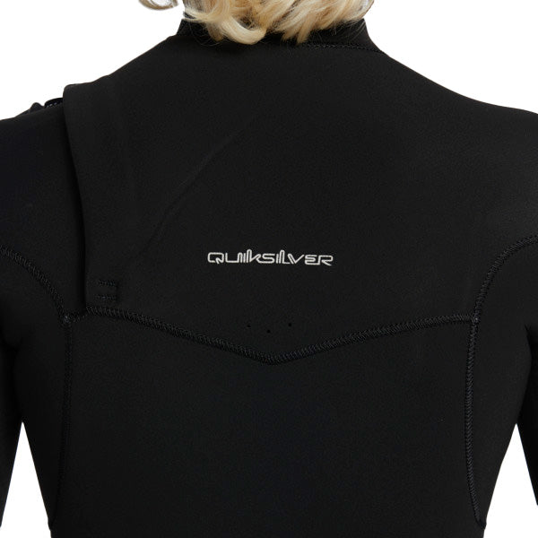 Quiksilver 4/3 Prologue Back Zip GBS Wetsuit - Boys' Black