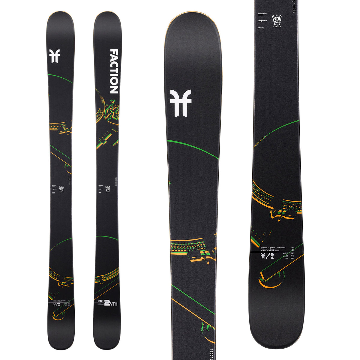 Faction Prodigy 2 YTH Skis - Kids' 2024