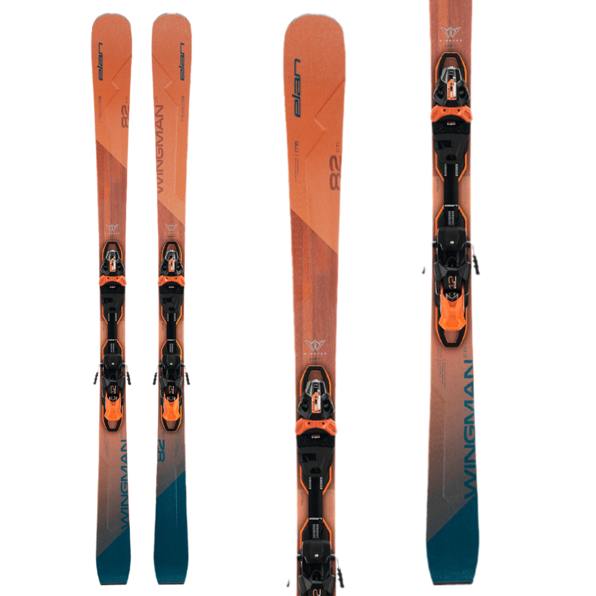 Elan Wingman 82 CTi Skis + FX EMX 12.0 GW Bindings