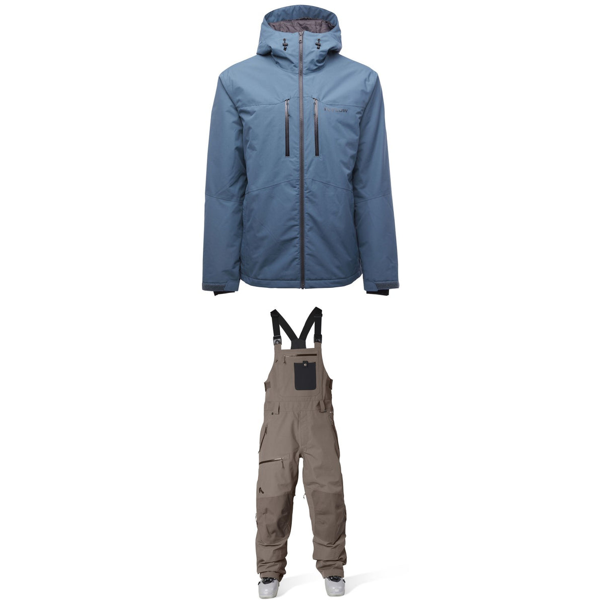 Flylow Roswell Insulated Jacket + Baker Bibs 2022