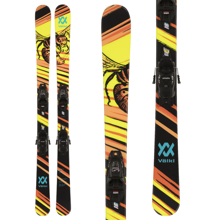 Völkl Mini Revolt Jr Skis + vMotion 4.5 GW Bindings - Toddlers' 2024