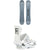 Nitro Basher Snowboard + Team Pro Snowboard Bindings 2024