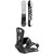 Nitro Prime Raw Snowboard + Staxx Snowboard Bindings 2025