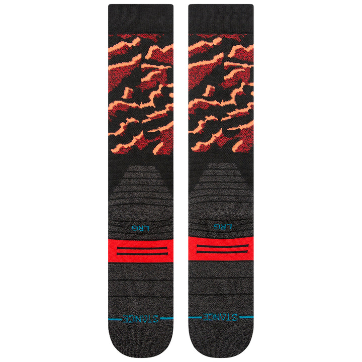 Stance Pelter Snow Socks Black